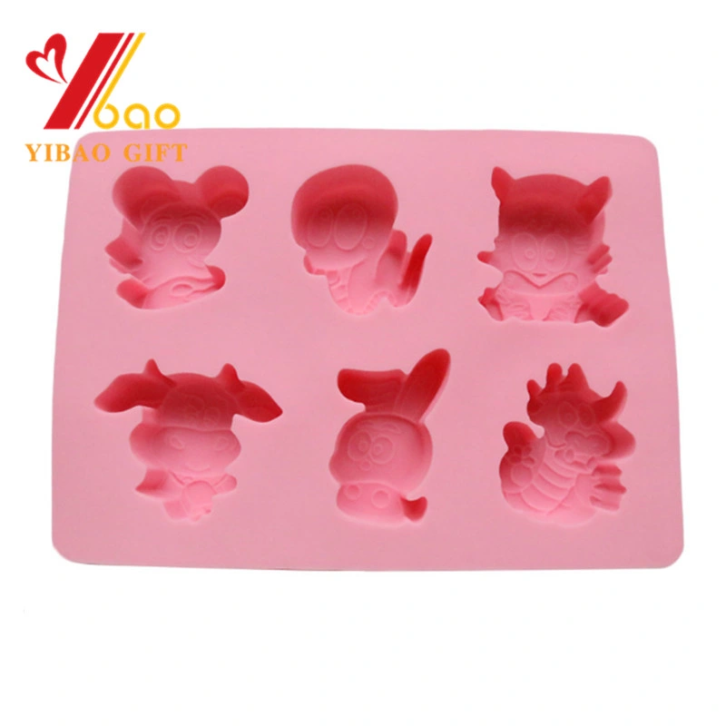 Custom Food Grade Flowers Leaves Animal Shape Silicone Chocolate Cake Bread Mold