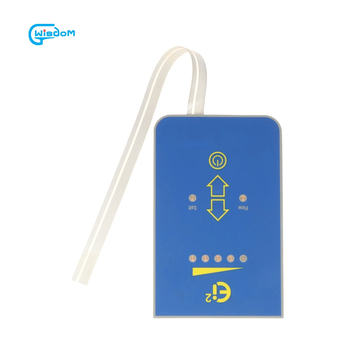 Customized Design Waterproof Membrane Switch with LED Embedded Display