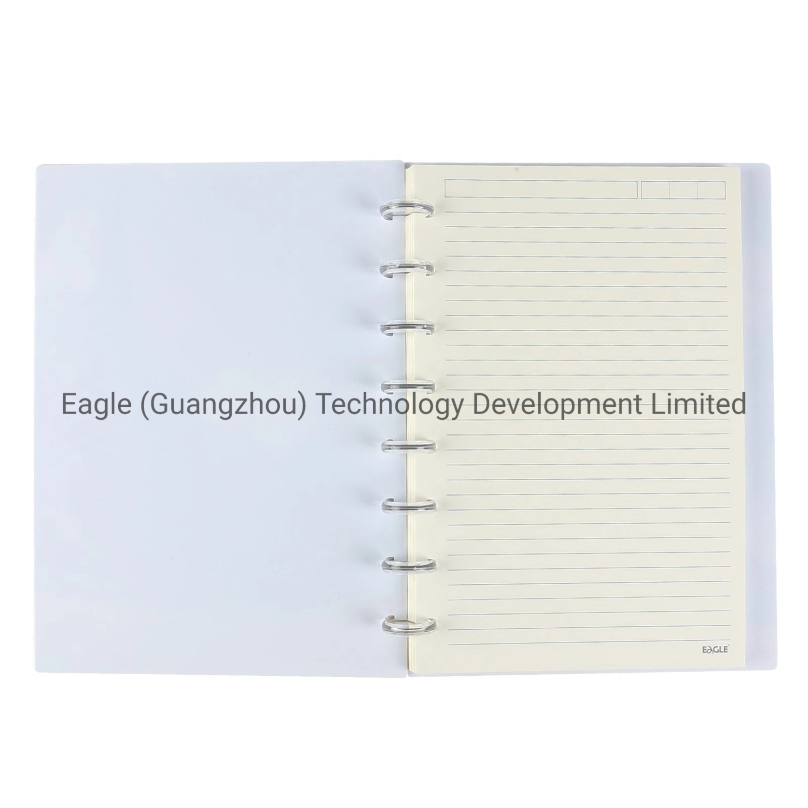 Eagle Customizable Stationery A5 Discbound Notebook of Poly Cover