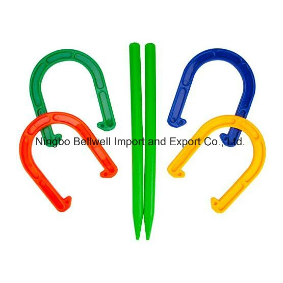 Plastic Ring Toss Outdoor Toss Game Plastic Horseshoes