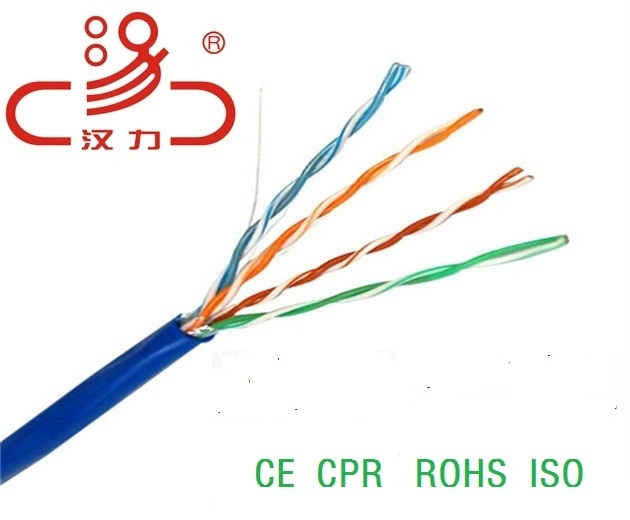 Bare Copper Fluke Passed100m SFTP Cat5e LAN Cable