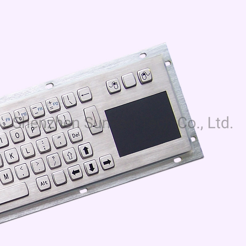 68 Keys Panel Mount Reinforced Anti-Vandal Keyboard