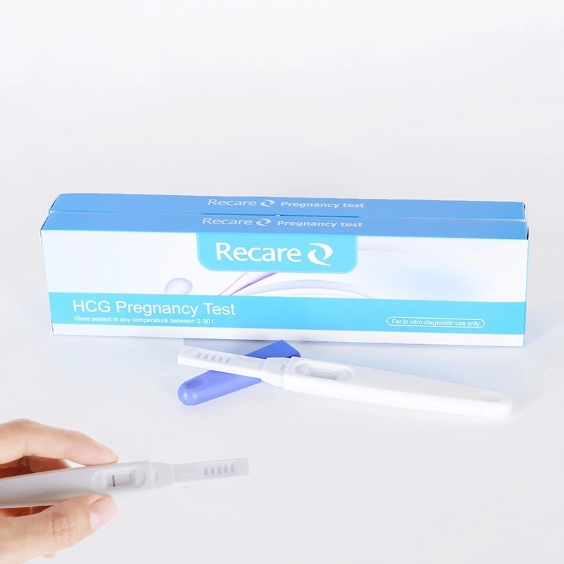 Meilleur facile accueil kit de test de la jauge de niveau de l'urine d'hcg grossesse Grossesse en cours de route