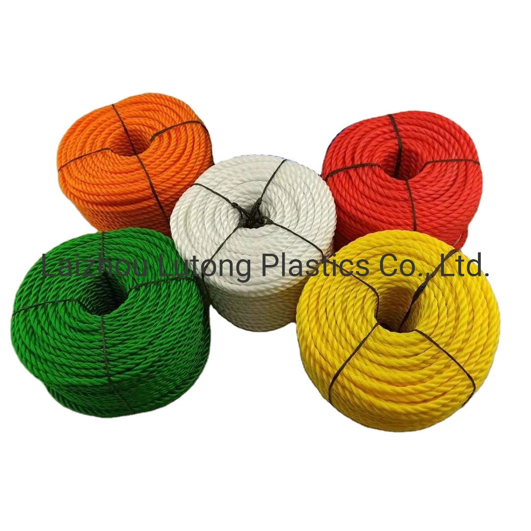 6mm Polyethylene Rope Twisted PE Polyester Nylon Rope