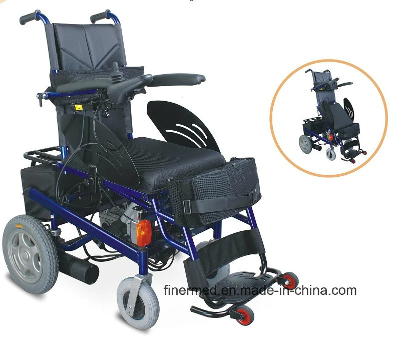 Power Electric Folding Wheelchair with Removable Battery Pack