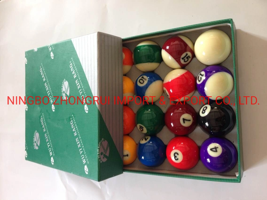 Resin Crystal Snooker Ball/America Billiard Ball