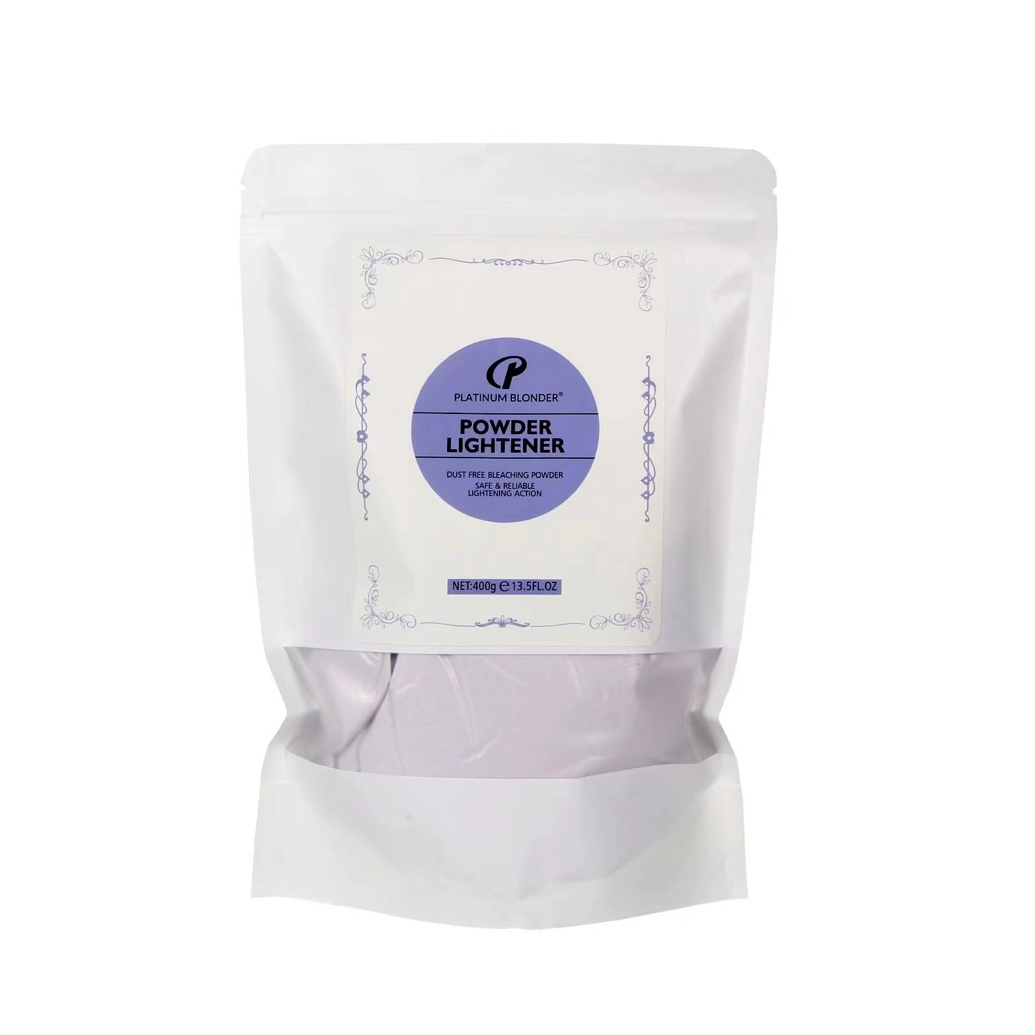 Blue Pigment Decolorant for Hair Bleaching Powder Lift to 8 Levels