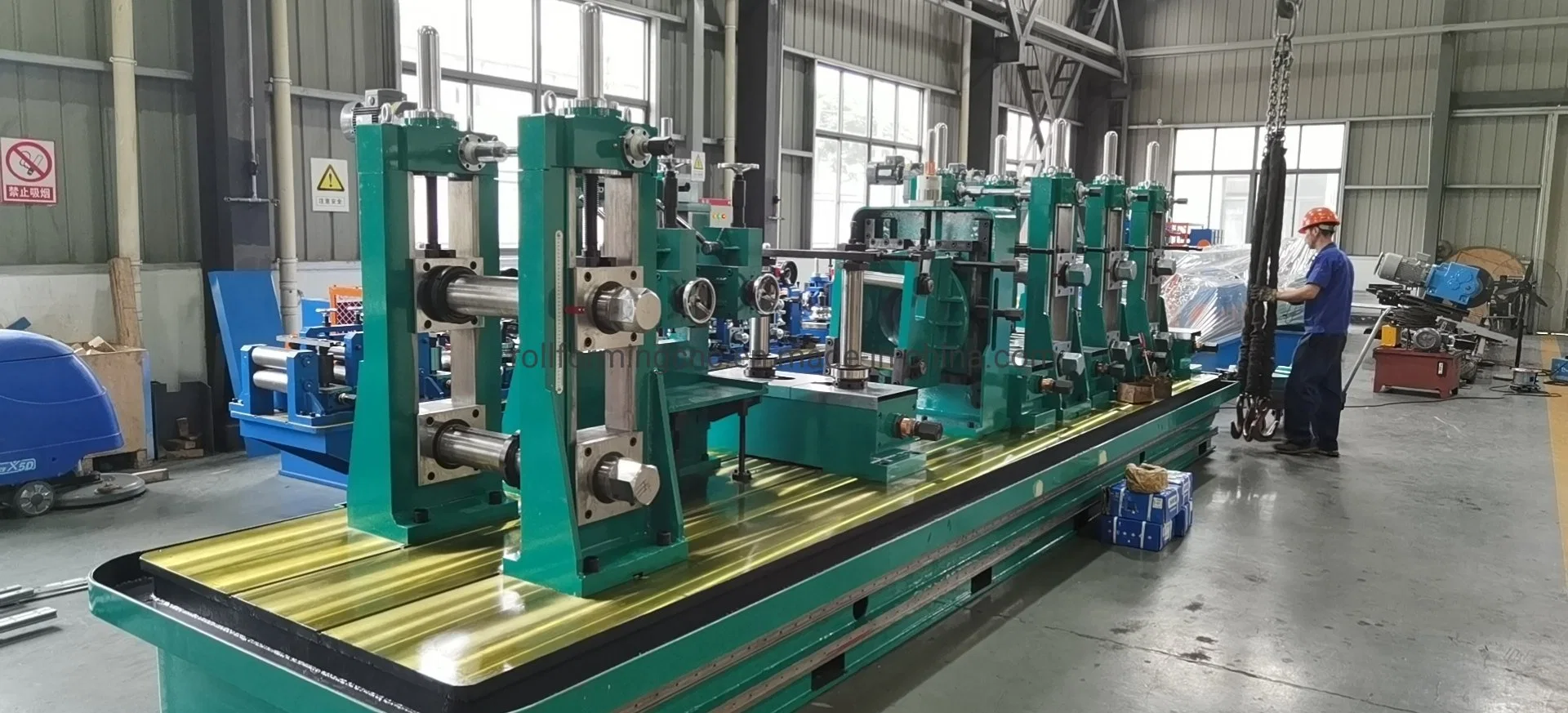 High Frequency Tube Mill Pipe Making Production Line