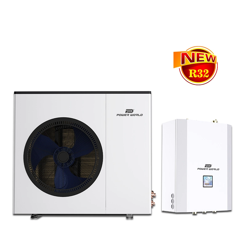 Full Inverter Split Air Source Heat Pump Evi R32 ERP a+++ High R410 Air Source Heat Pump for Hot Tub