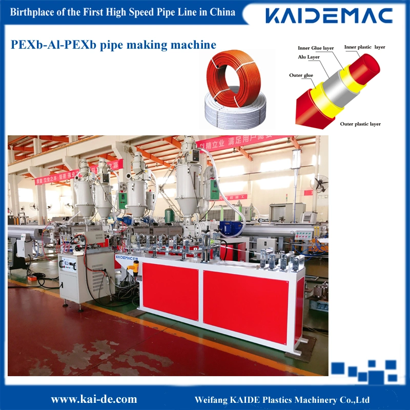 Pex-Al-Pex Pipe Making Machine Pipe Al-Plastics Overlapped Welding Machine