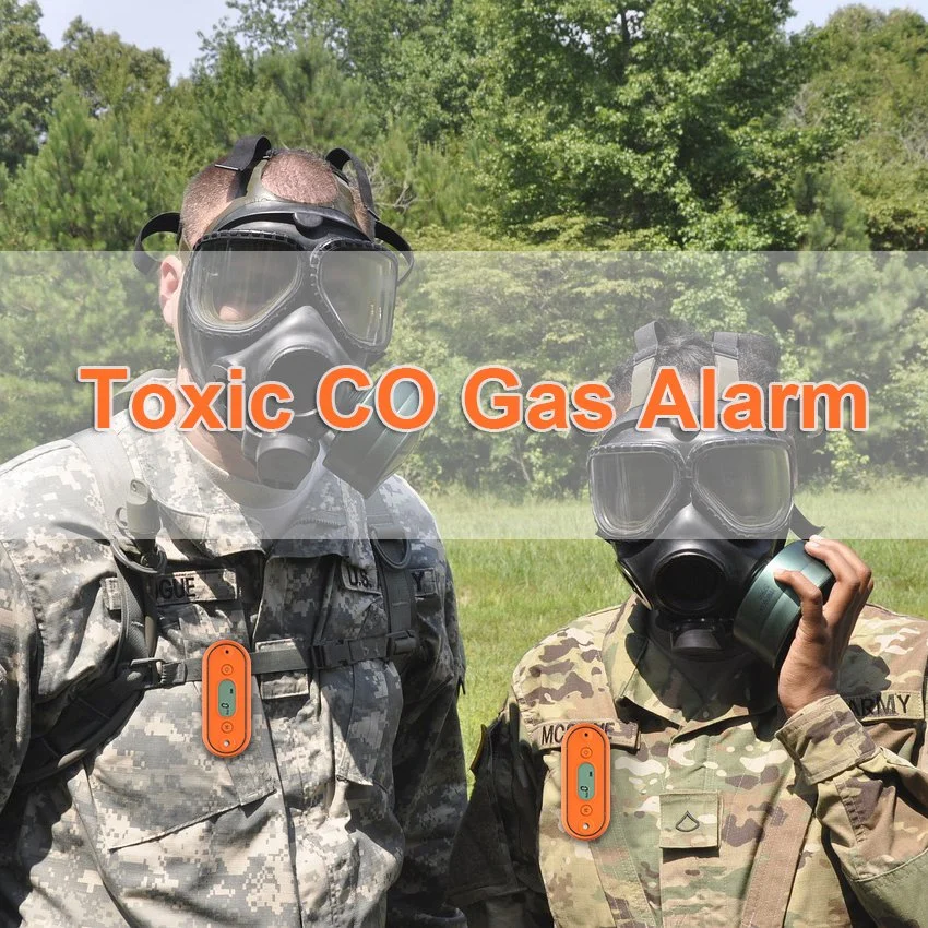 Military Carbon Monoxide Co Gas Alarm for Outdoor Activity Co Gas Detector