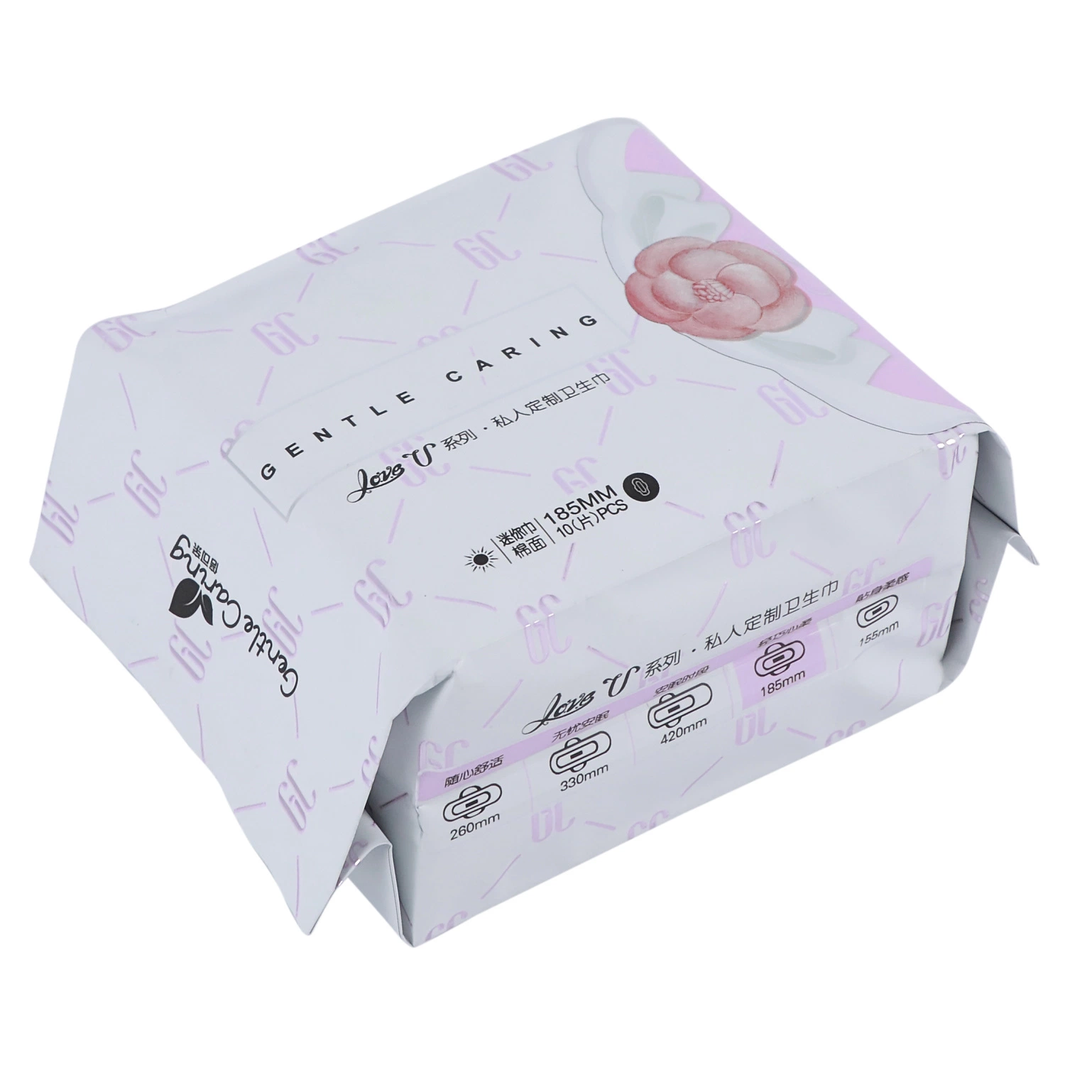 Small Feminine Hygiene Bamboo Sanitary Towels Absorb Extra Heavy Flow