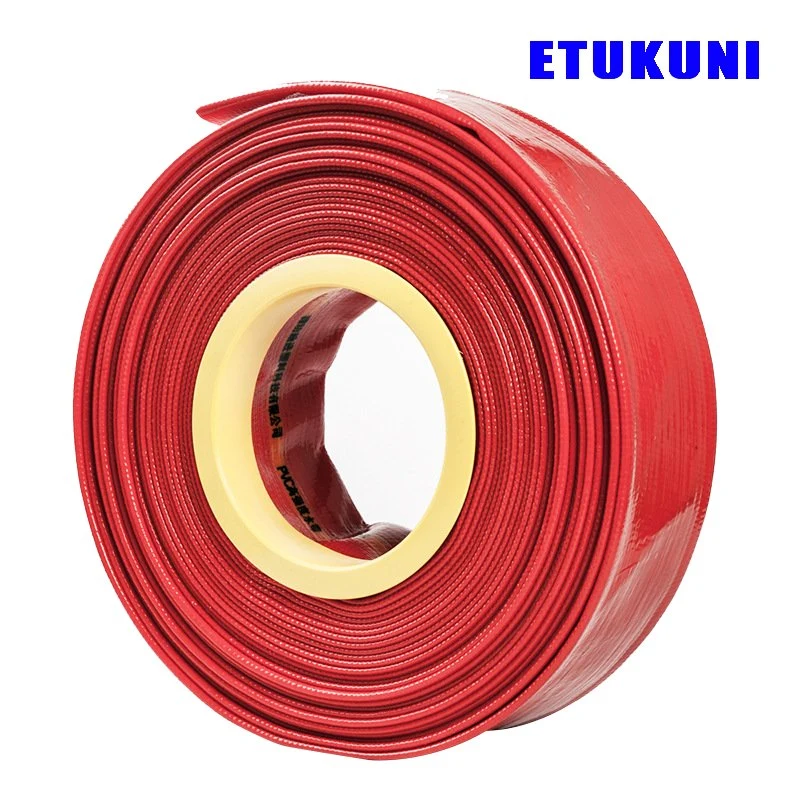 Manufacturer Supply and Customized Lightweight Flexible Polyvinyl Water Band Layflat Hose for Garden and Farmland Irrigation and Civil