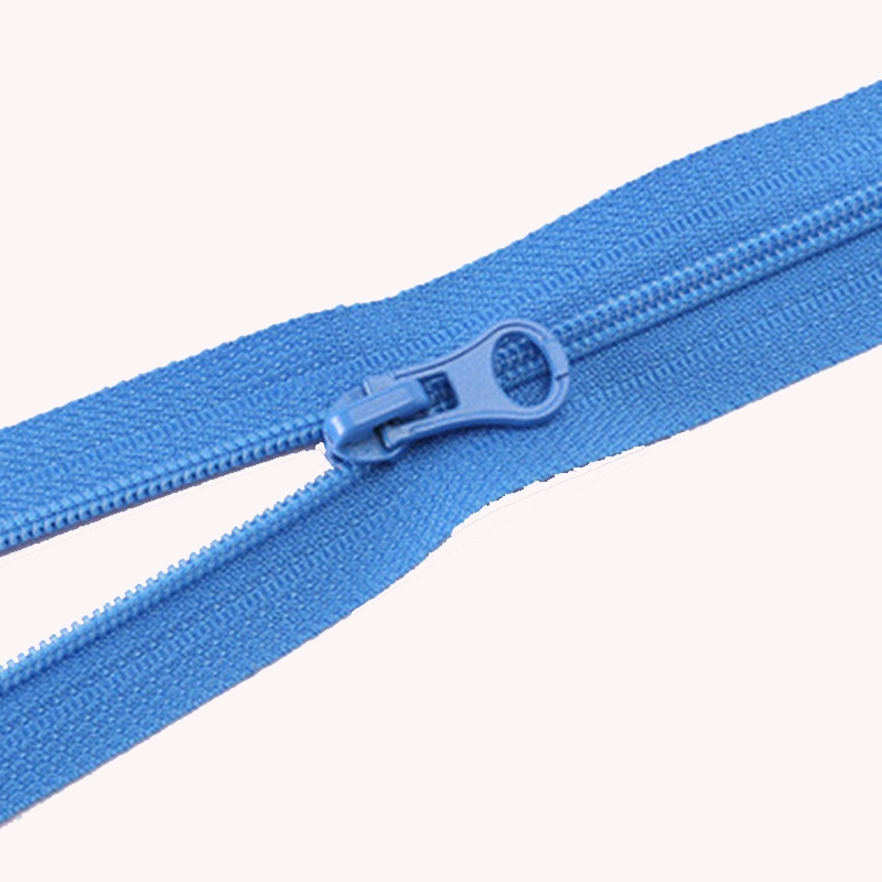 Close End Nylon Zipper with Metal Puller Match for Pants Bags