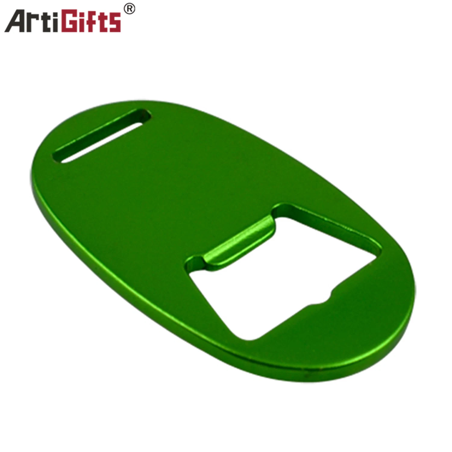 Hot Selling Round and Compact Metal Bottle Opener