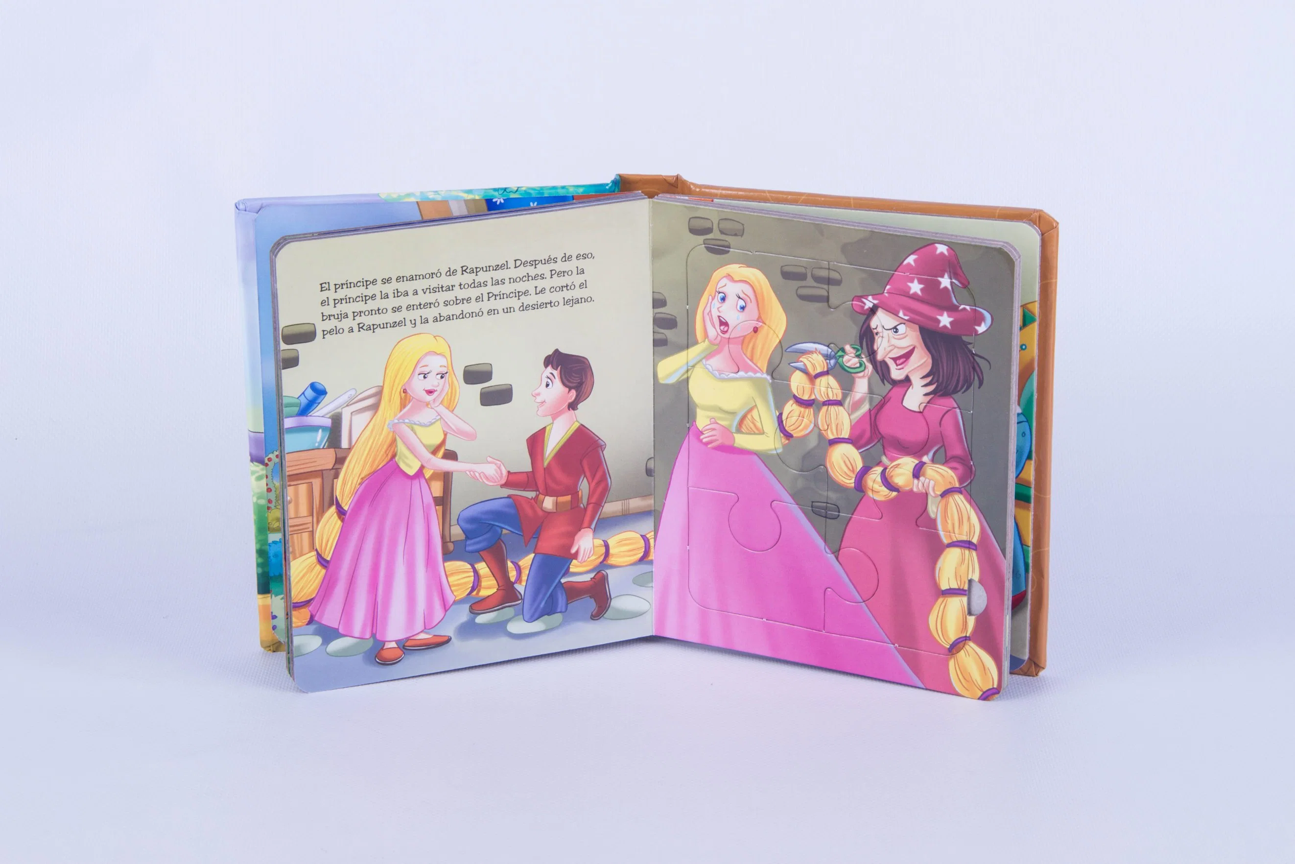 Hand Book Children Education Puzzle Game Hard Cover Book Paper Book