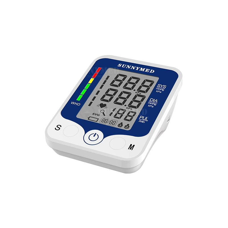 Sy-G084-6 Stock Electronic Digital Automatic Arm Type Blood Pressure Monitor with Voice