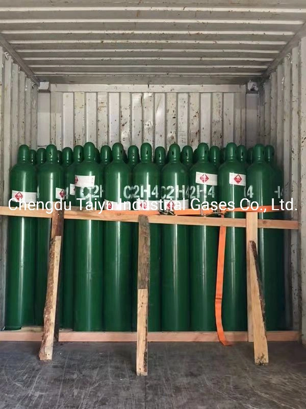 High quality/High cost performance  Ethylene/Acetylene/Ammonia/ Methane/Argon/ Helium/ Co/ CO2/ H2s/ HCl/ CH4/ Nh3/ C2h2/ N2o/ Sf6 Gas/ C2h4 Gas/ Ethylene Cylinder