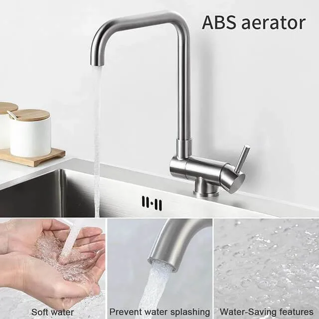 China Taps Factory Single Hole Basin Kitchen Tap Round Kitchen Mixer