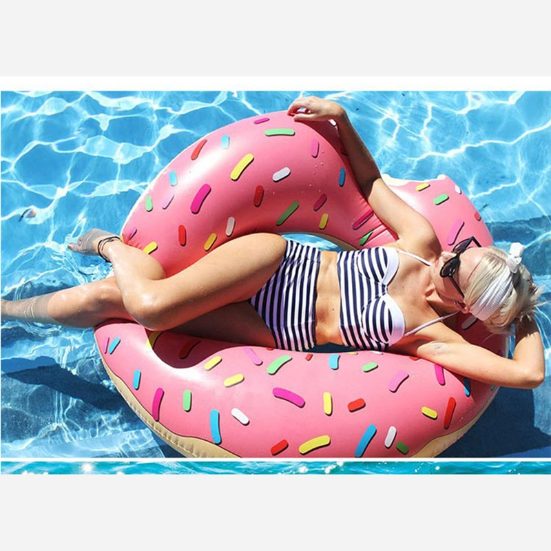 Sommer PVC Wasser Spiel Spielzeug Ausrüstung Aufblasbarer Donut Schwimmring