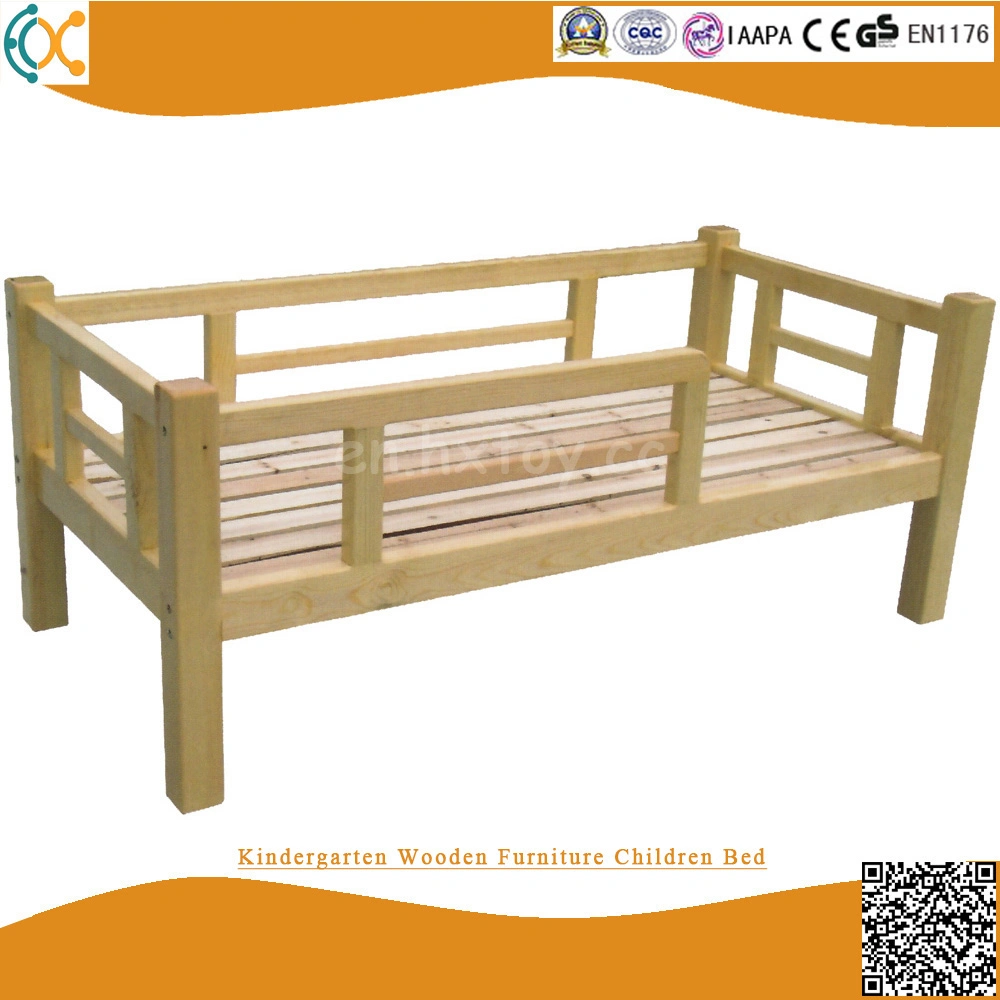 Hot Sale Nursery School Solid Wood Kindergarten Single Bed