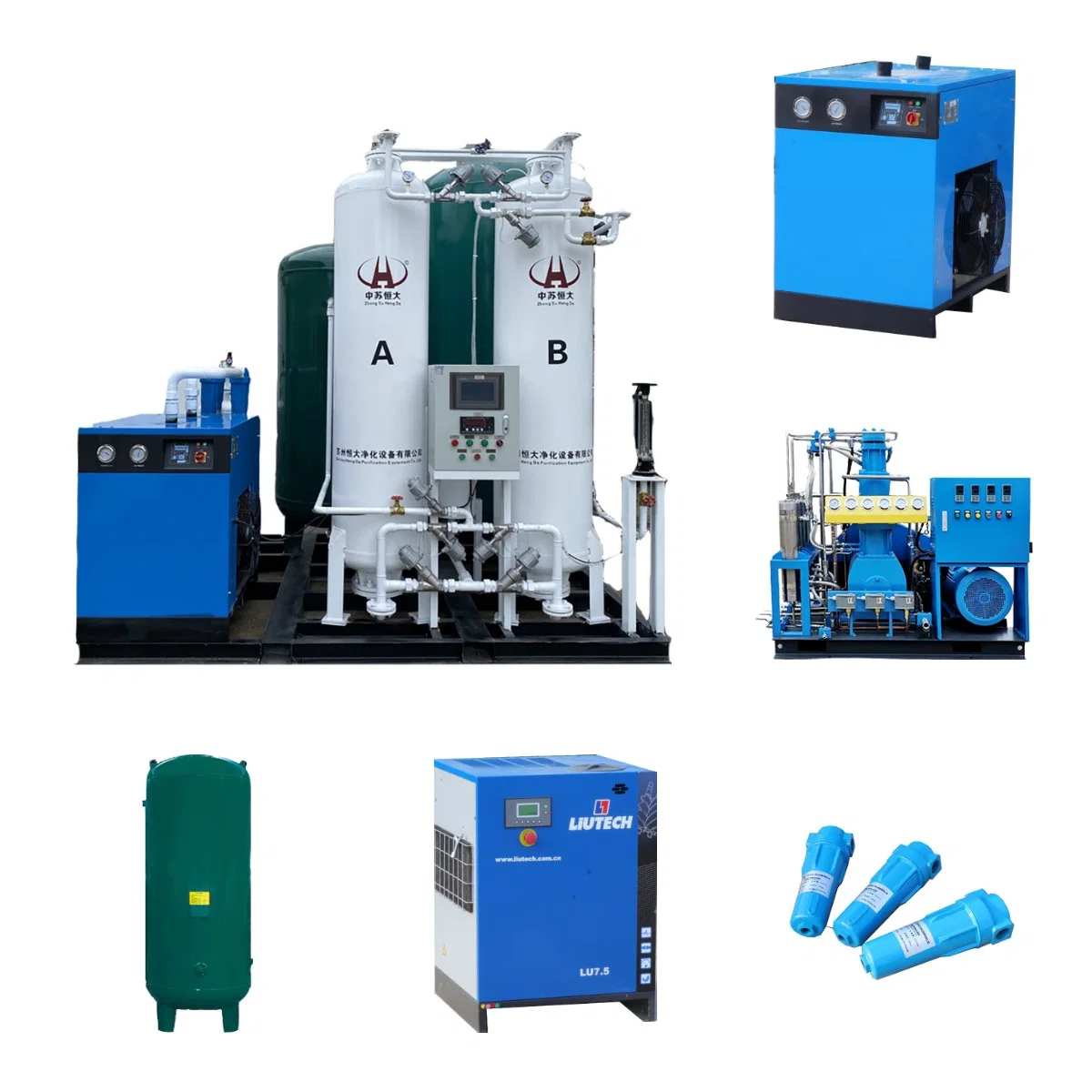 Industrial Nitrogen Purity 99.99% System Equipment Machine Price N2 Gas Psa Nitrogen Generator