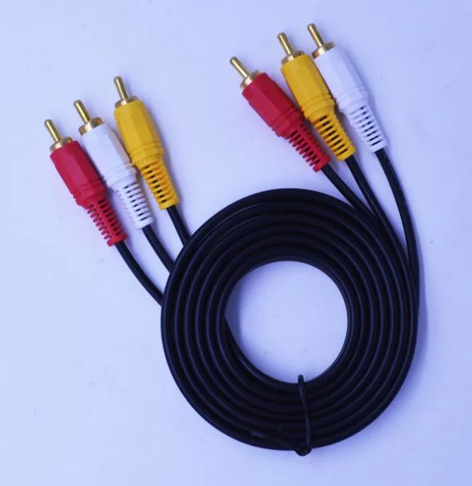 3RCA de audio de 3RCA Cable con RoHS compatible