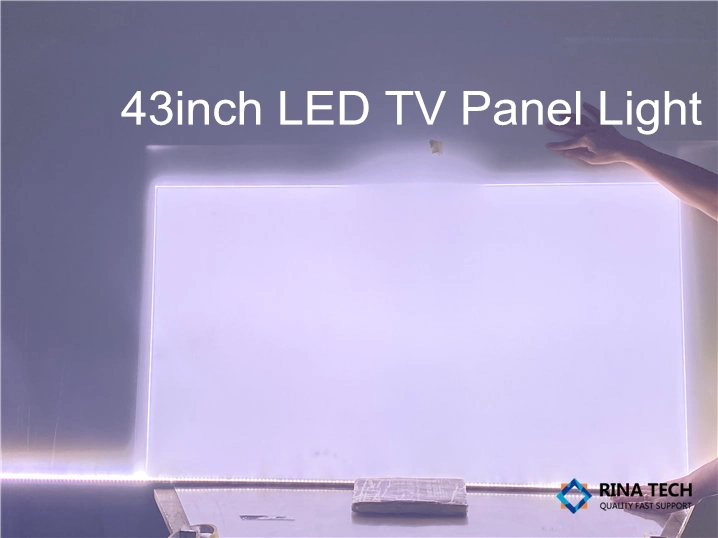 Panneau de guidage de la lumière LED en acrylique pour rétroéclairage de téléviseur