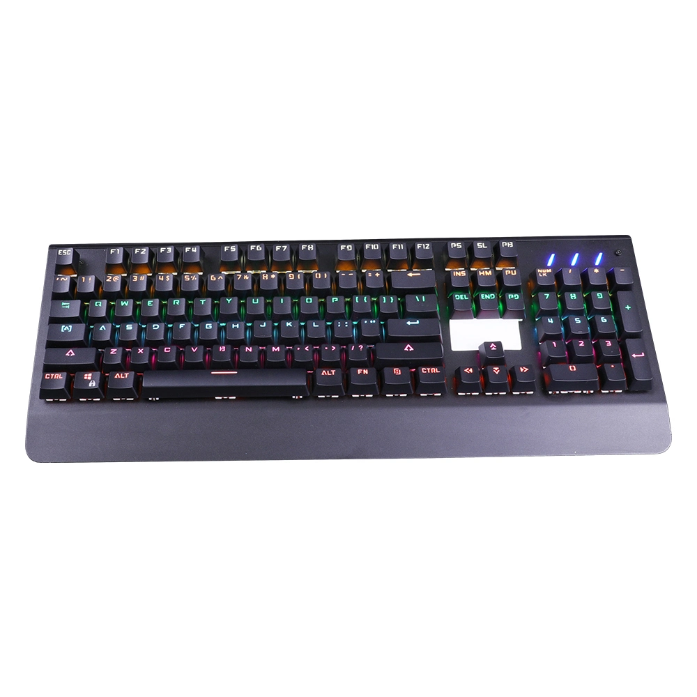 Wholesale/Supplier Simple Computer Keyboard Gaming Keyboard Business Standard 104-Key Wired Mechanical Keyboard