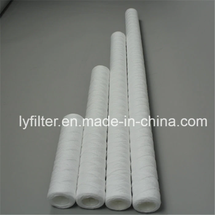 Polypropylene/Cotton/Fiberglass Polywound String Wound Filter Cartridge