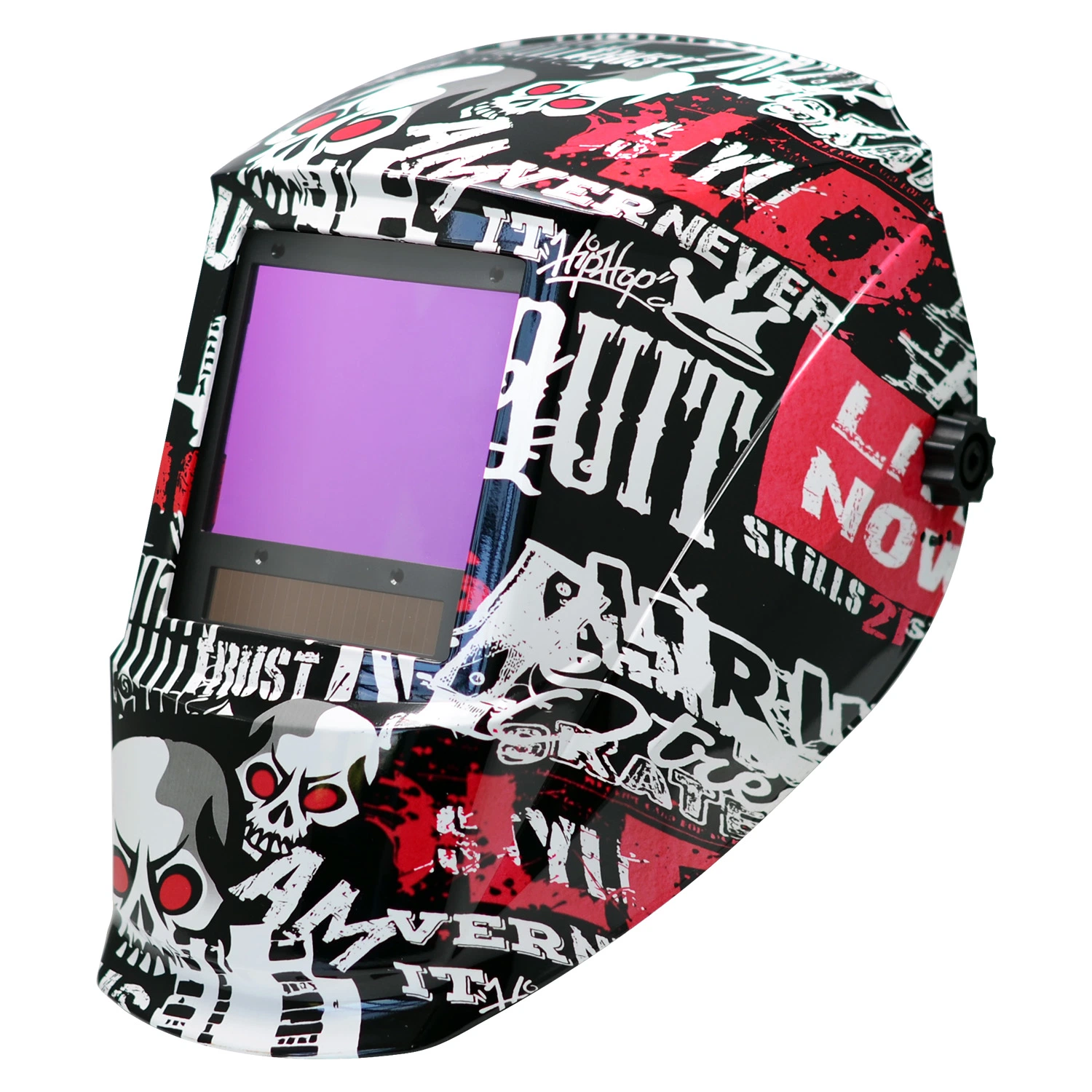 Safety Protection Solar Automatic Dimming Welding Helmet (WH7-WD60)