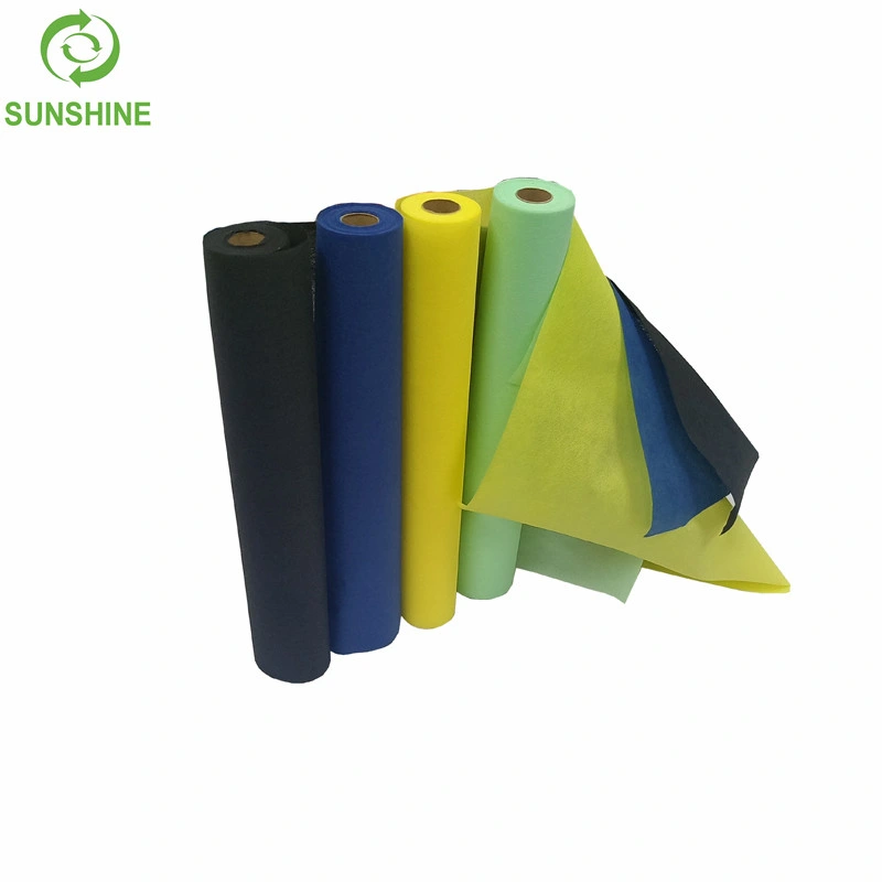 Cores de PP Spunbond Nonwoven Fabric Pequeno Comprimento do rolo