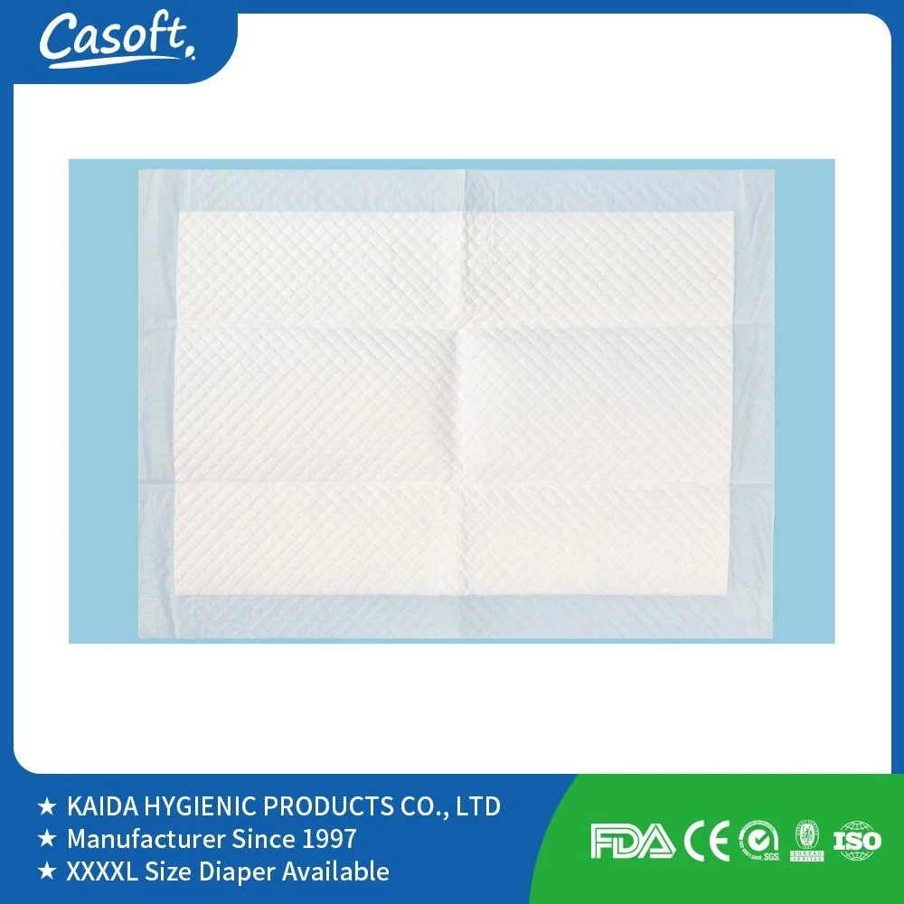 Hygienic Nursing Care Casoft Eco Friendly Disposable Urine Pads Underpad for Inconvenient Adults Factory Direct Sell in Philippines Russia Korea Us China