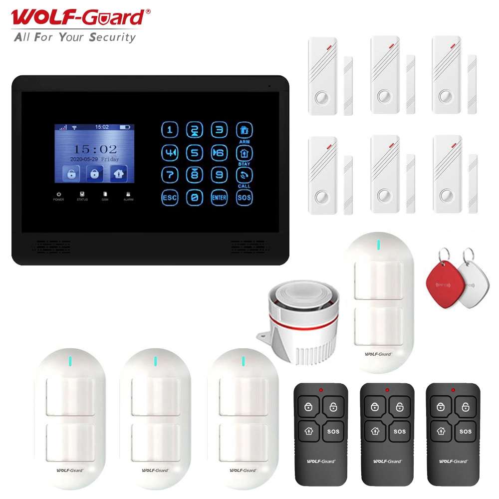 4G Smart Itelligent Personal GSM WiFi Alarm Sensor Movimiento Alarm