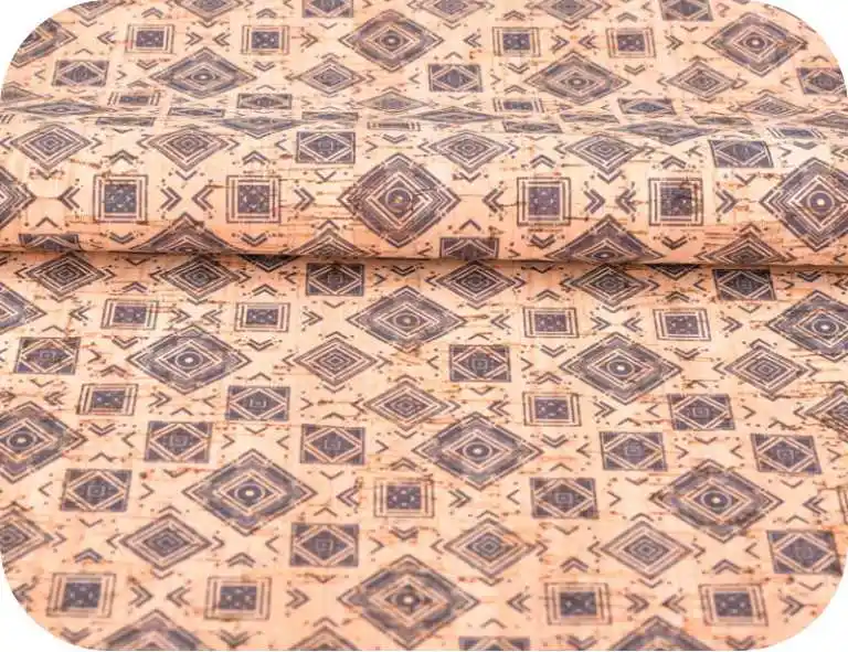 Eco-Friendly Digital Printed Natural Cork for Bags, Shoes, Decratives, Stationeries (HS-CP-015)