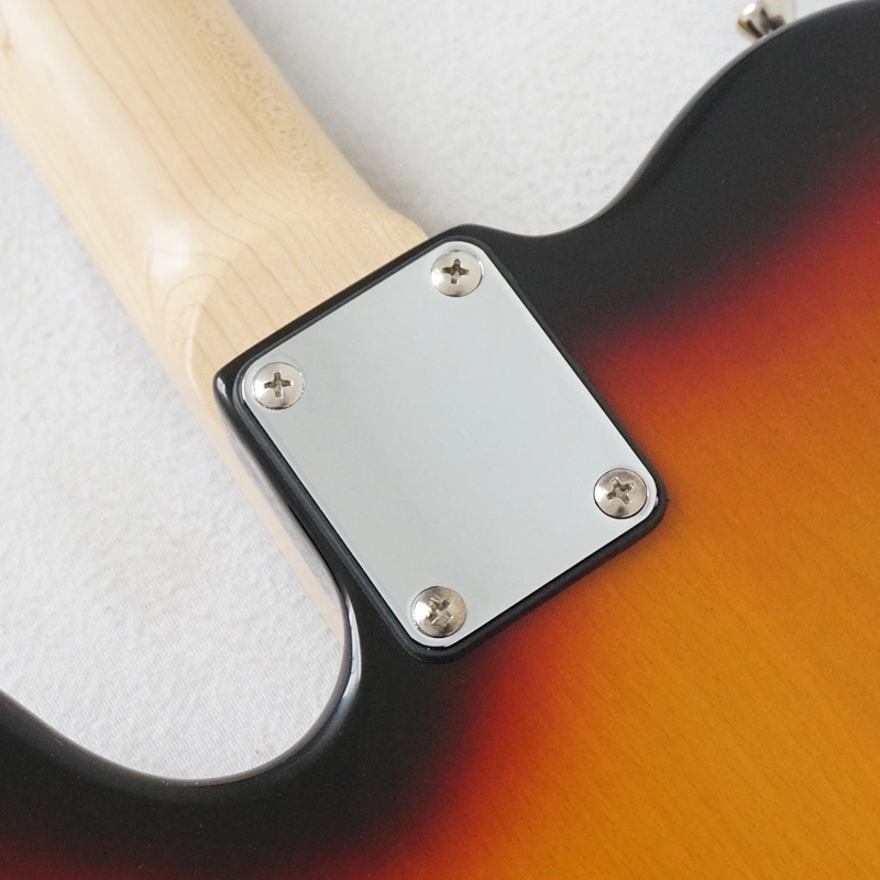 Precio al por mayor de la marca OEM ODM Aiersi madera maciza estilo Tele guitarra eléctrica para la venta