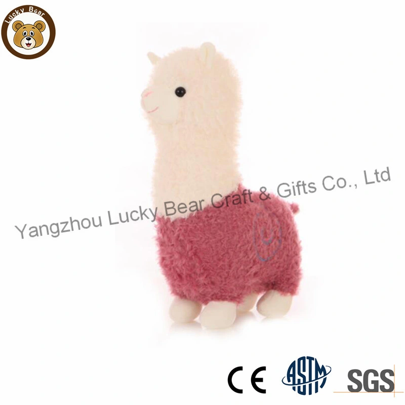 Polyester Fabric Soft Kids Pet Alpaca Toy