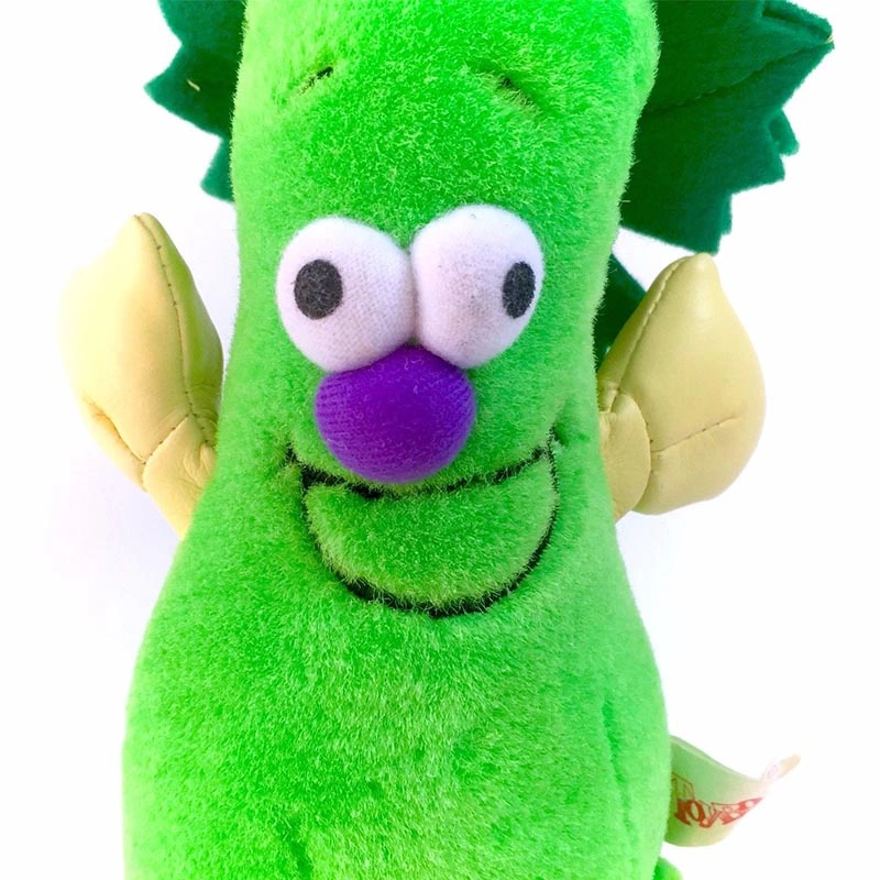 Hot Sale 20cm Lovely Green Plush Stuffed Celery Soft Toys and Vegetables