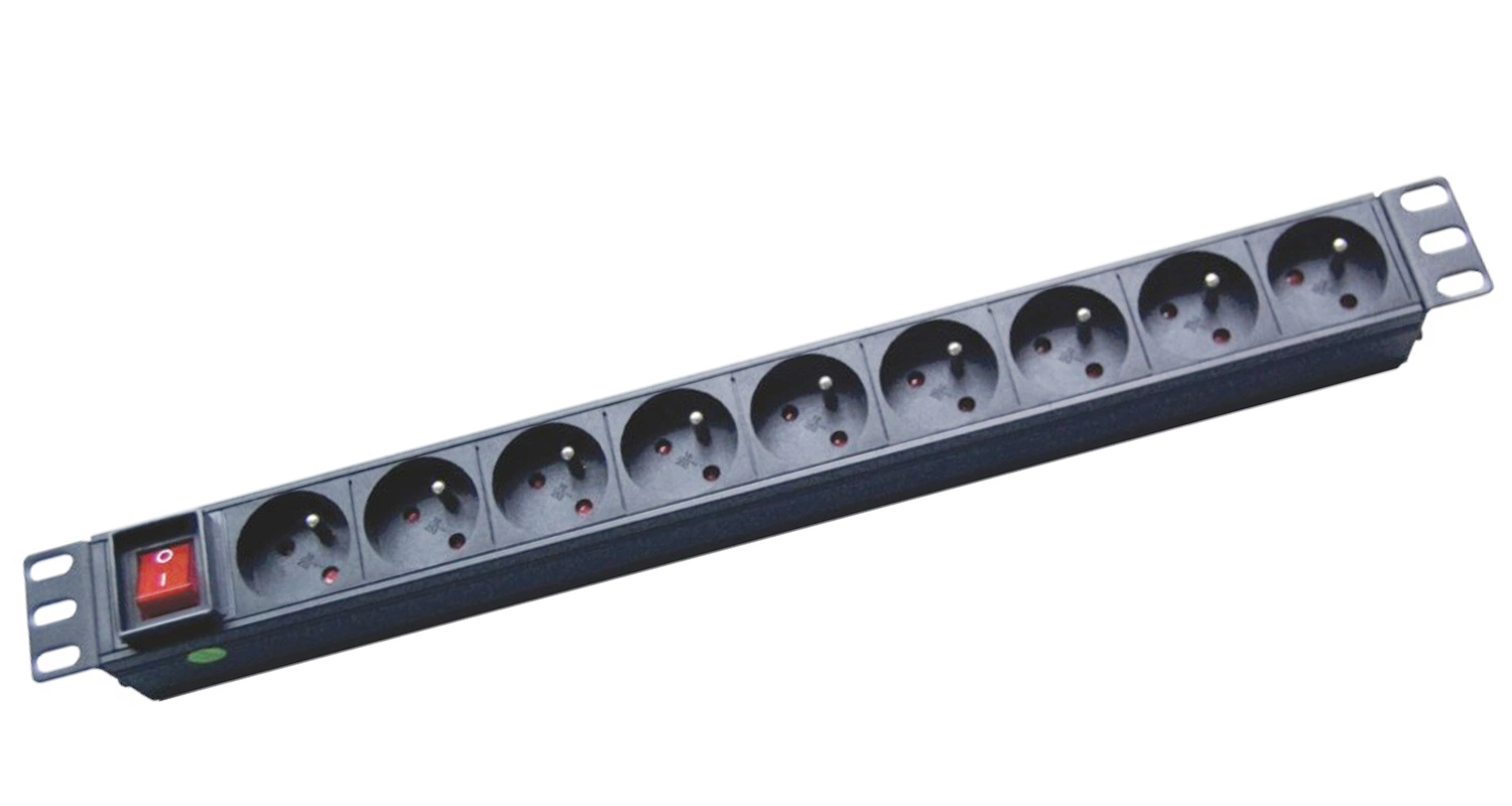 CE RoHS UL Multi-Function French Type Meter PDU for Network Server Rack