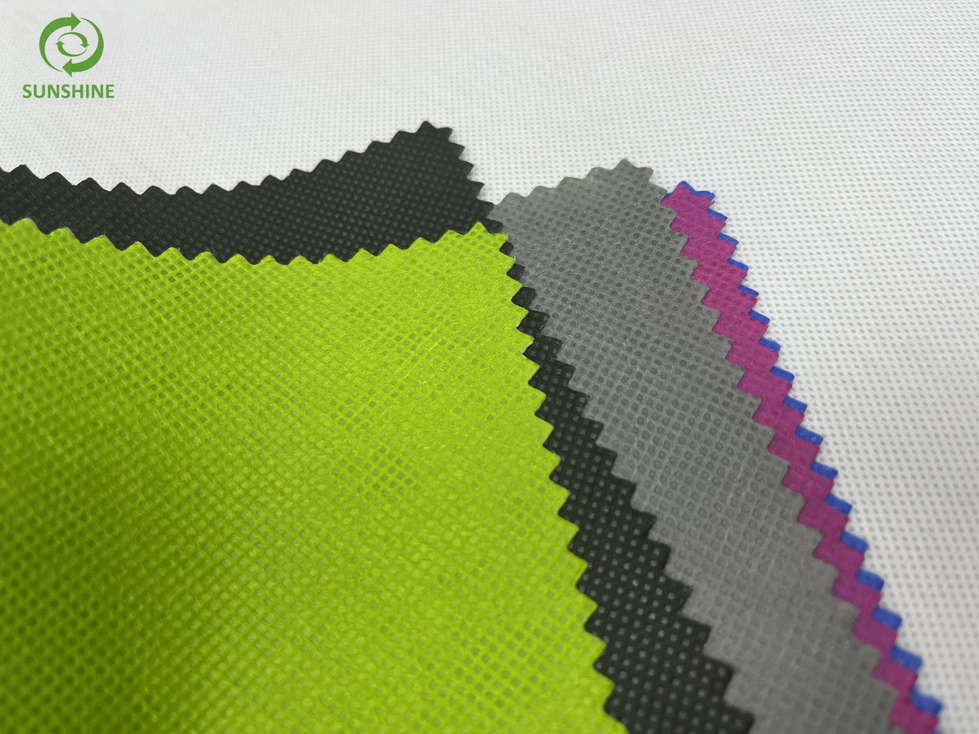 Sunshine 100% PLA Polyester Recycle Felt Pet Spunbond Printed Nonwoven Mesh Fabric Pet