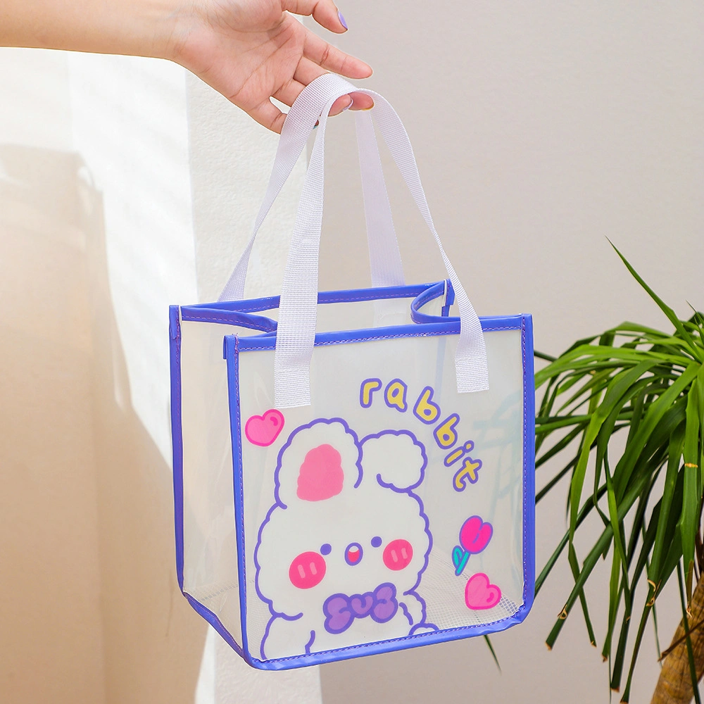 Wholesale Cute Girls PVC Transparent Gift Small Jelly Bag