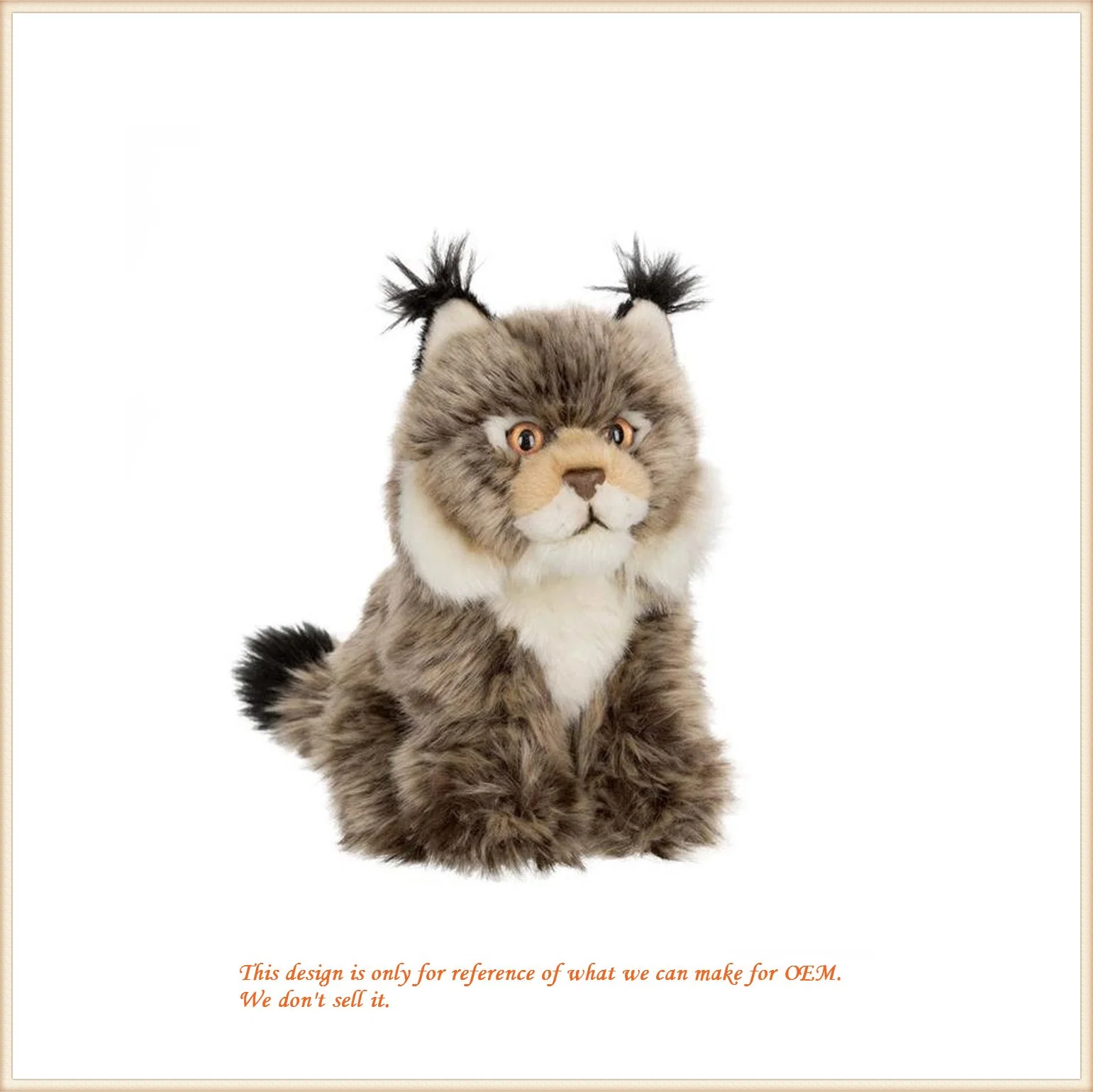 Fluffy Cat Toy/ Stuffed Animal Toy/ Soft Custom Toys