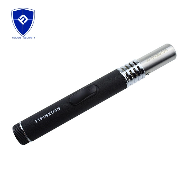 Inflatable Windproof Metal Cigarette Lighter Outdoor Blue Flame Double Direct Impact Cigar Safety Flame Lighter