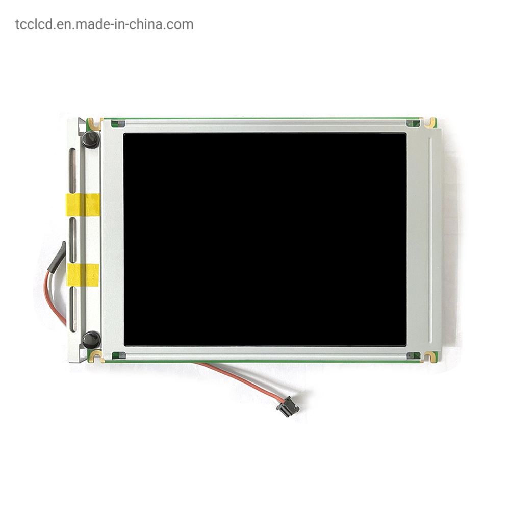 5,7 Zoll 320 X 240 PUNKTMATRIX Negativ-Display mit schwarzer Folie CCFL 320240-Schwarzweiß-LCD-Display mit Hintergrundbeleuchtung