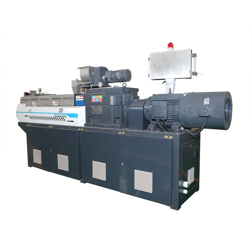 PA Pet PP PE Glass Fiber High Temperature Plastic Granules Making Extruder Lab Granulating Machine