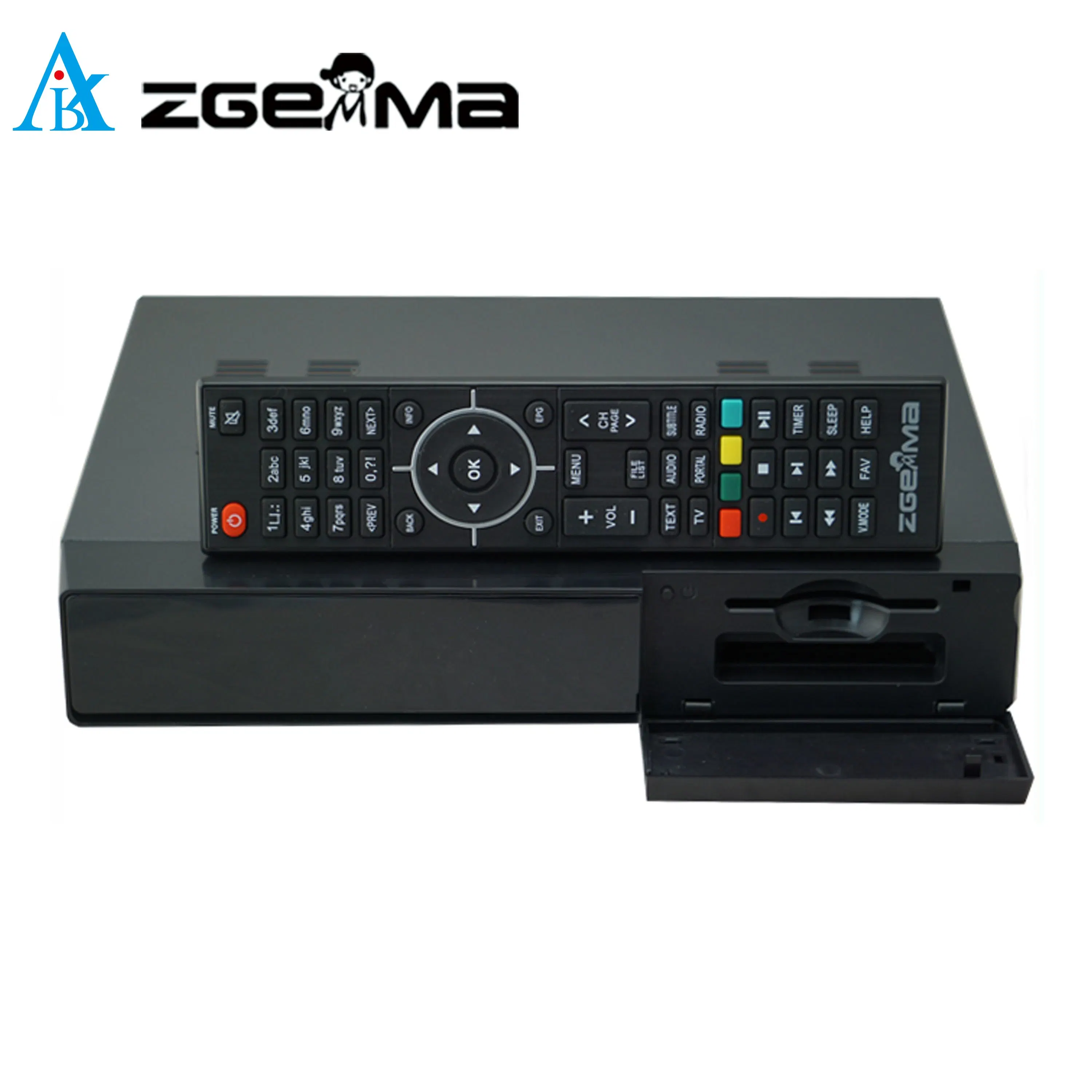 High Definition Satelliten TV Receiver - Zgemma H7s mit Enigma2 Linux OS und 2*DVB-S2/S2X + DVB-T2/C Hybrid Tuner