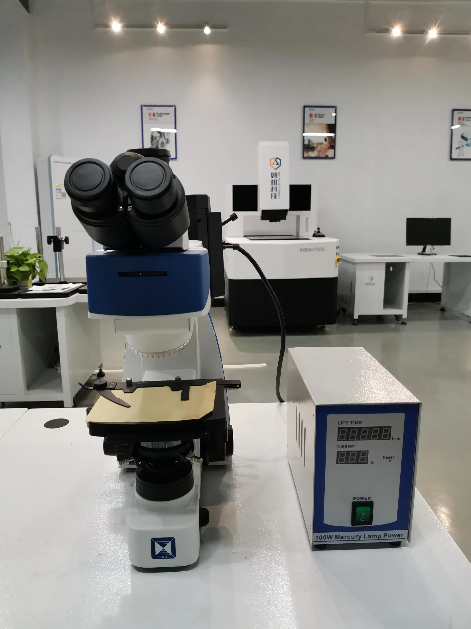 Microscopios de Fluorescencia de Binocular vertical de química y de Investigaciones Biológicas (LF-202)