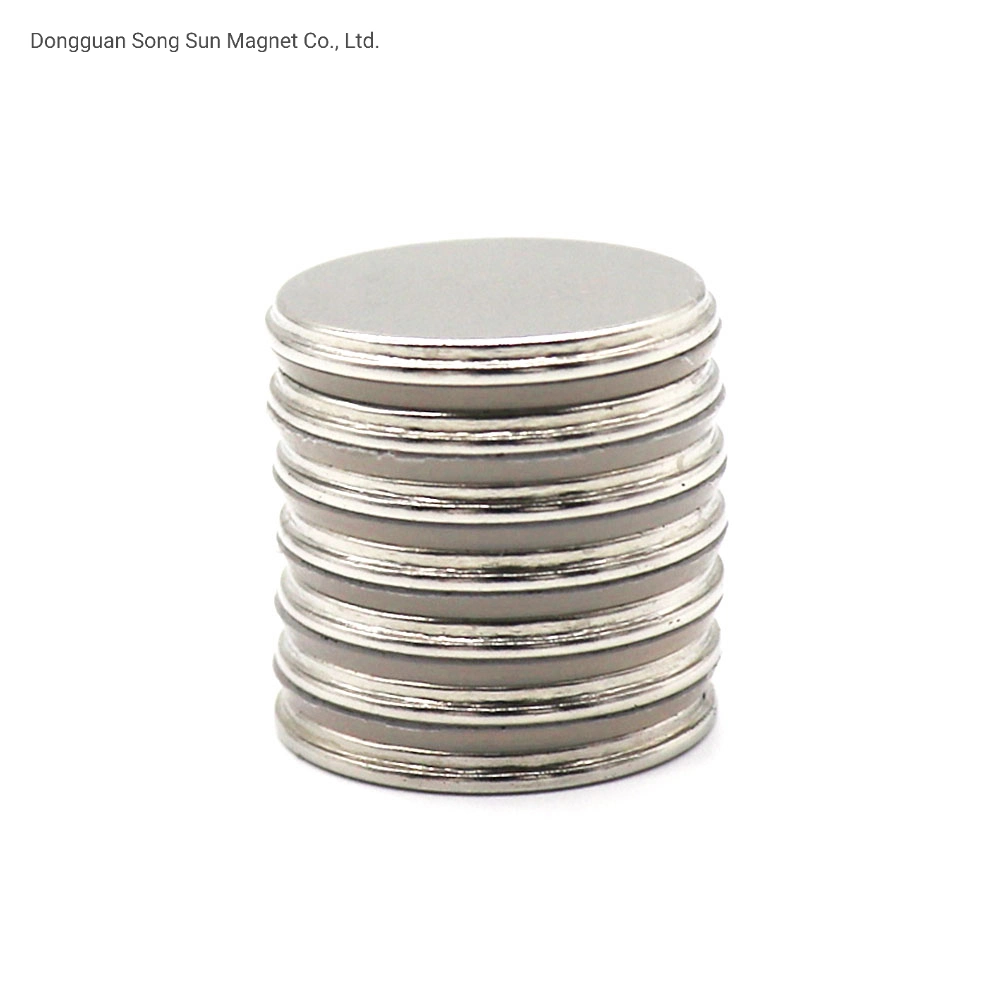 N42 1.26 X 1/8 Inch Neodymium Disc Magnets with Waterproof Epoxy/Ni/Zn Coating