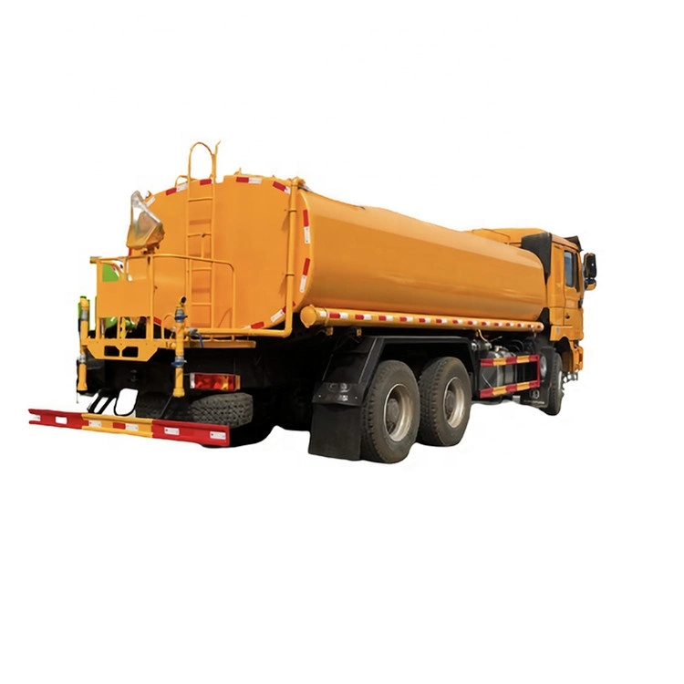 Carrinho de rega Shacman LHD ou RHD 6X4, 20000 litros, 25 000 litros, 22 m3 6000 Gallon Water Cistern Tanker Truck Hot Sales