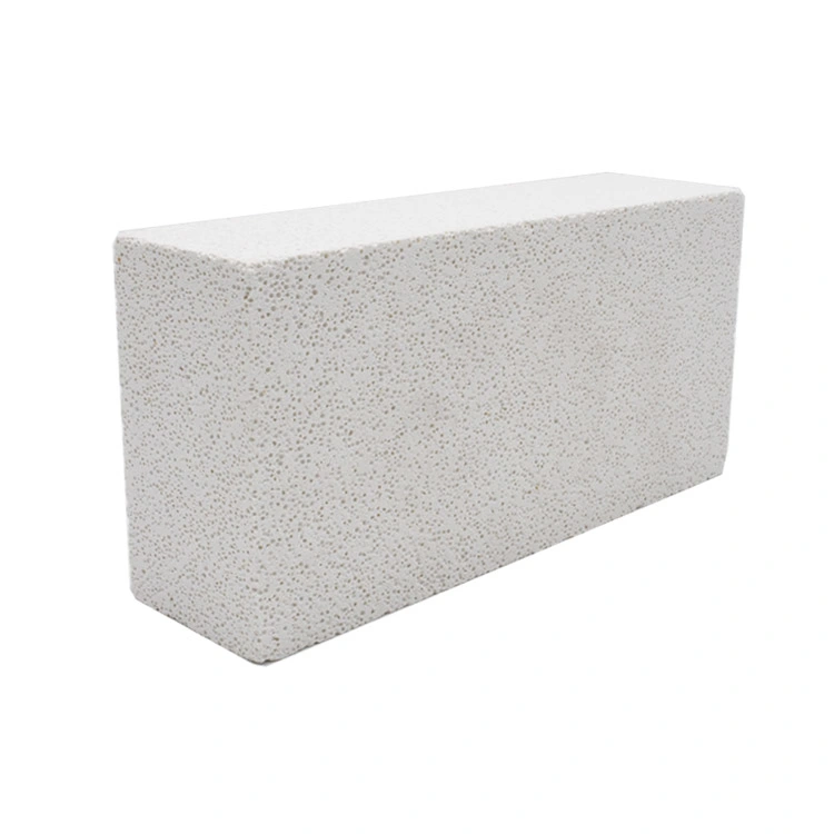 Pure White Light Density Heat Insulation Fire Bricks for High Temperature High Strength Light Weight Mullite Insulation Fire Brick